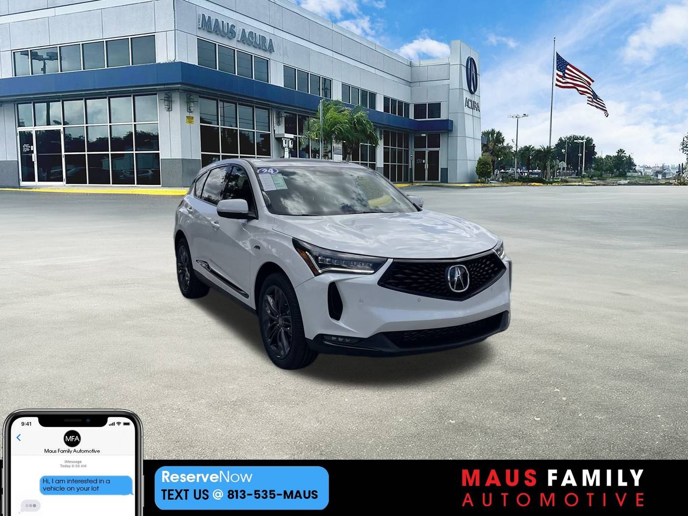 2024 Acura RDX A-Spec Package — SUV — 19,852 mi — Tampa, FL