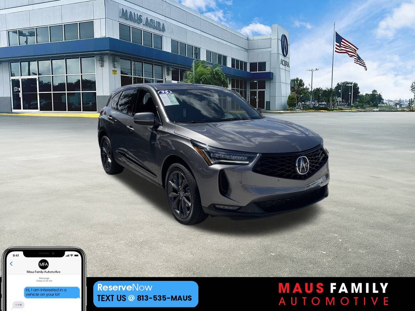 2025 Acura RDX A-Spec Package — SUV — 5,167 mi — Tampa, FL