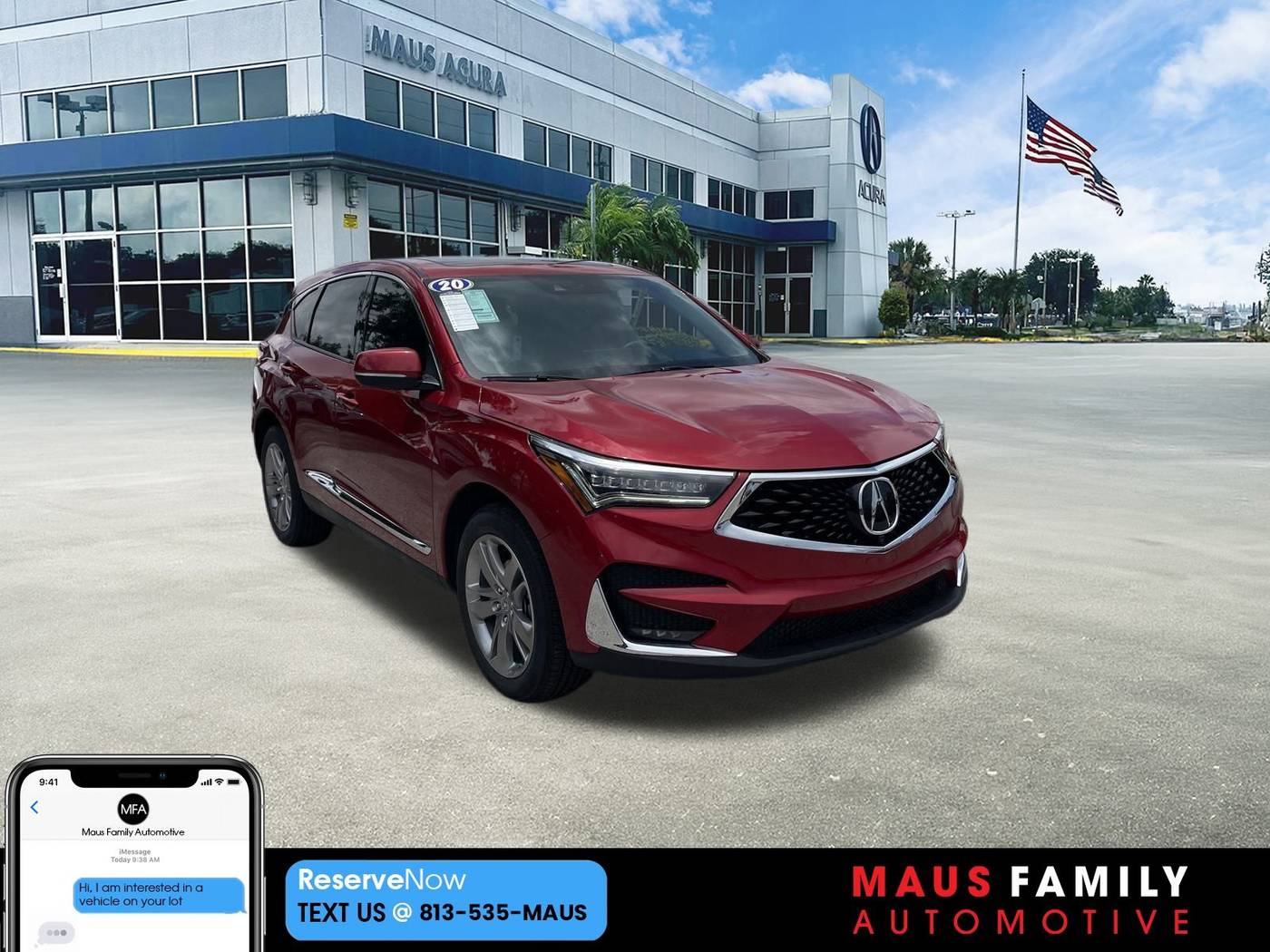 2020 Acura RDX Advance Package — SUV — 36,305 mi — Tampa, FL