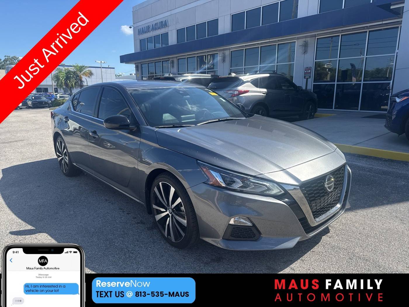 2021 Nissan Altima SR — Sedan — 54,786 mi — Tampa, FL
