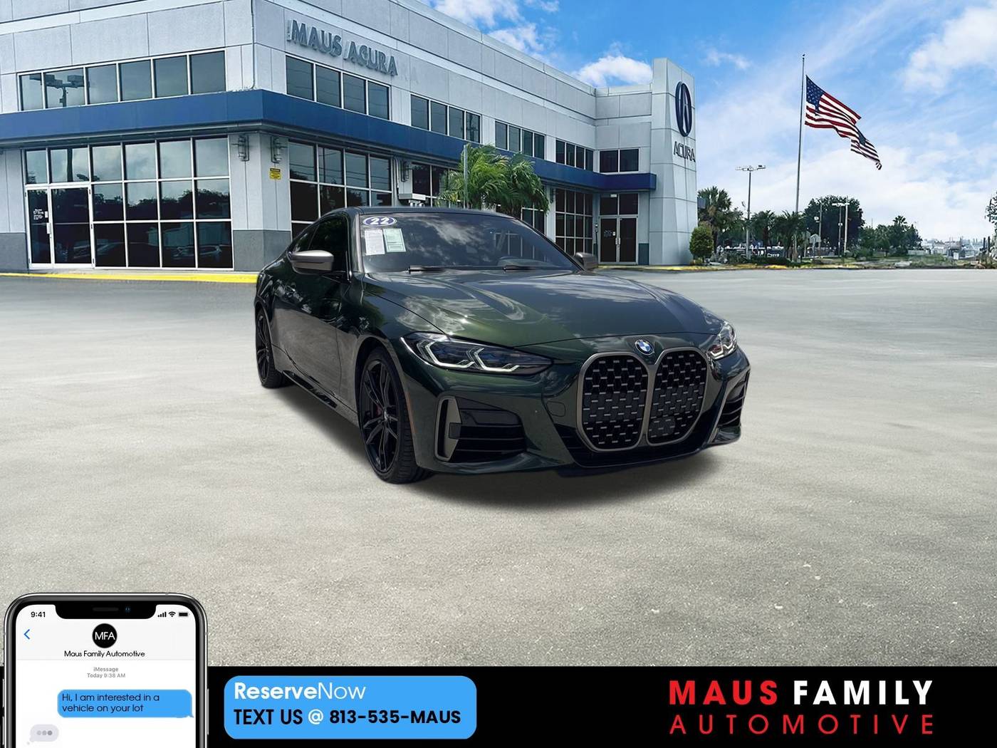 2022 BMW 4 Series M440i — Coupe — 39,339 mi — Tampa, FL