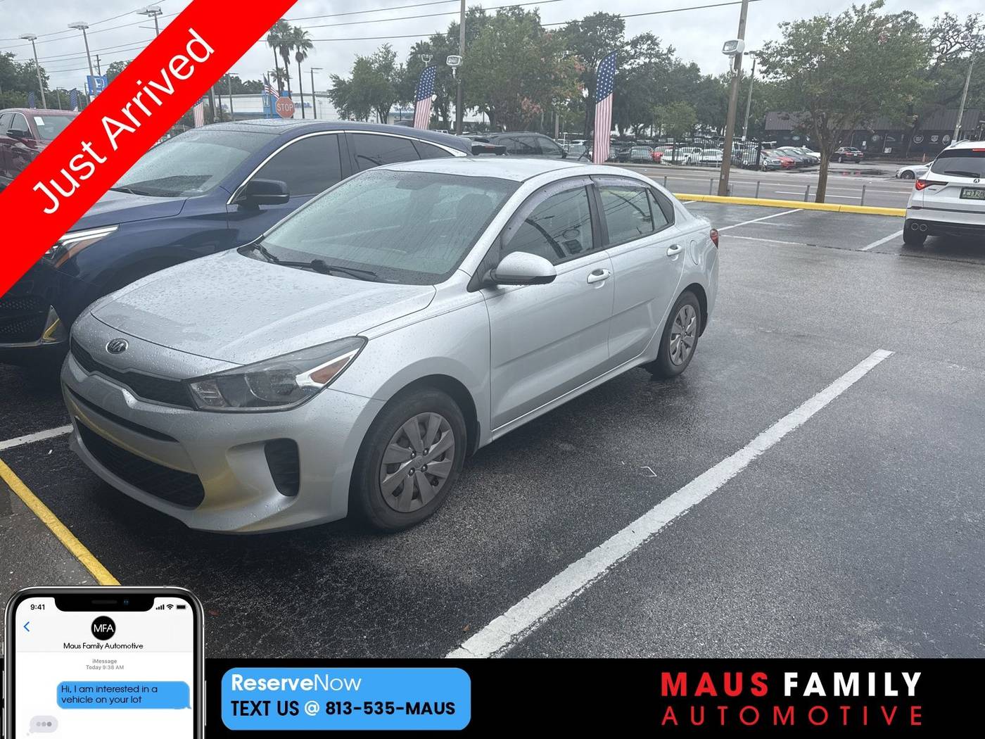 2019 Kia Rio S — Sedan — 53,127 mi — Tampa, FL