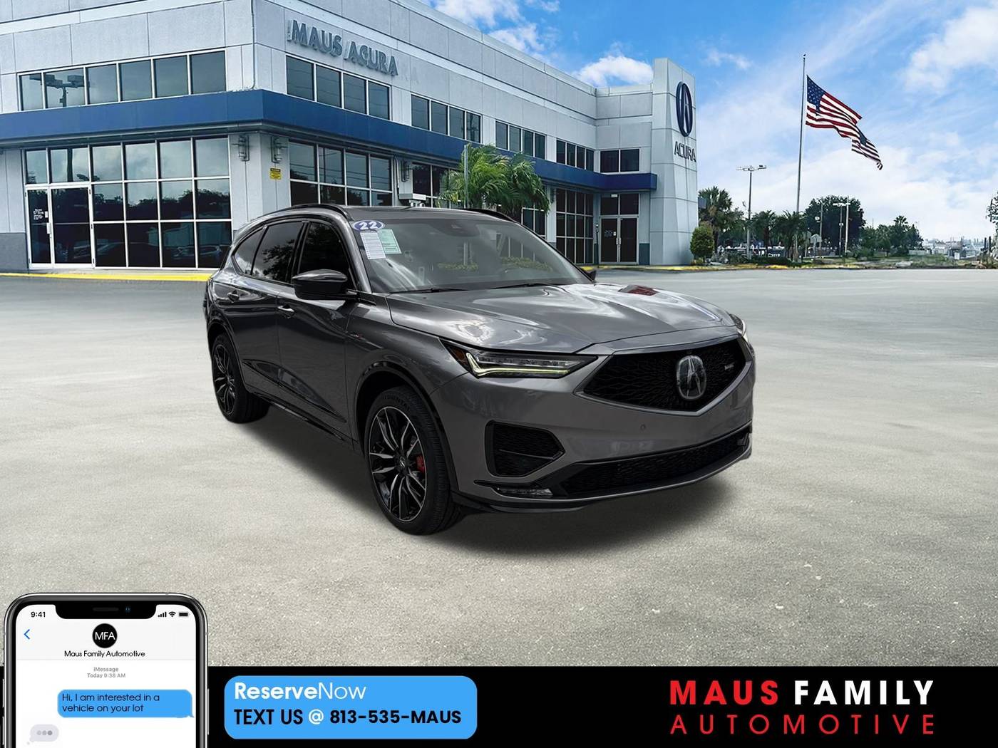 2022 Acura MDX Type S Advance Package — SUV — 45,177 mi — Tampa, FL