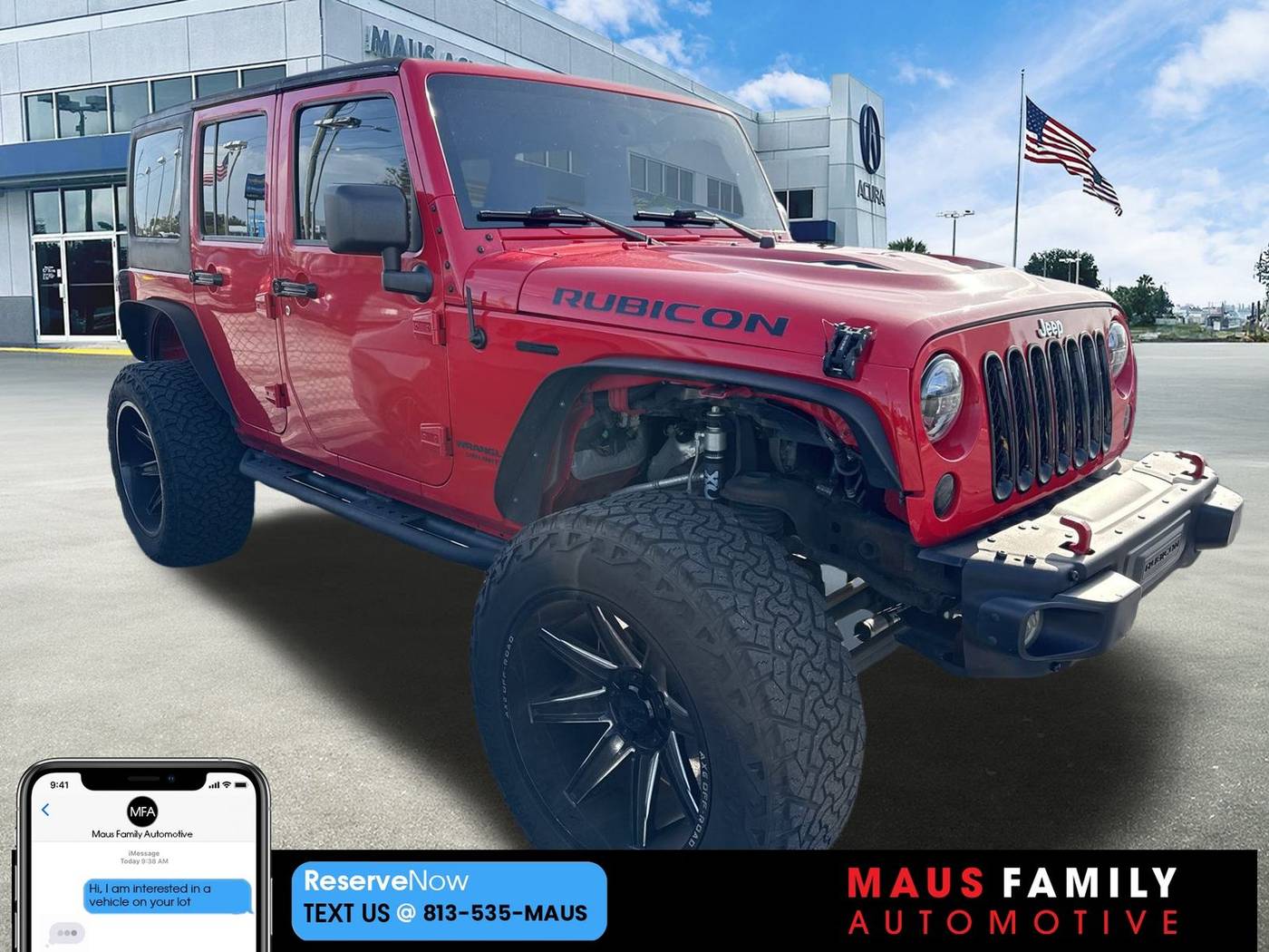 2016 Jeep Wrangler Rubicon Hard Rock — SUV — 88,402 mi — Tampa, FL