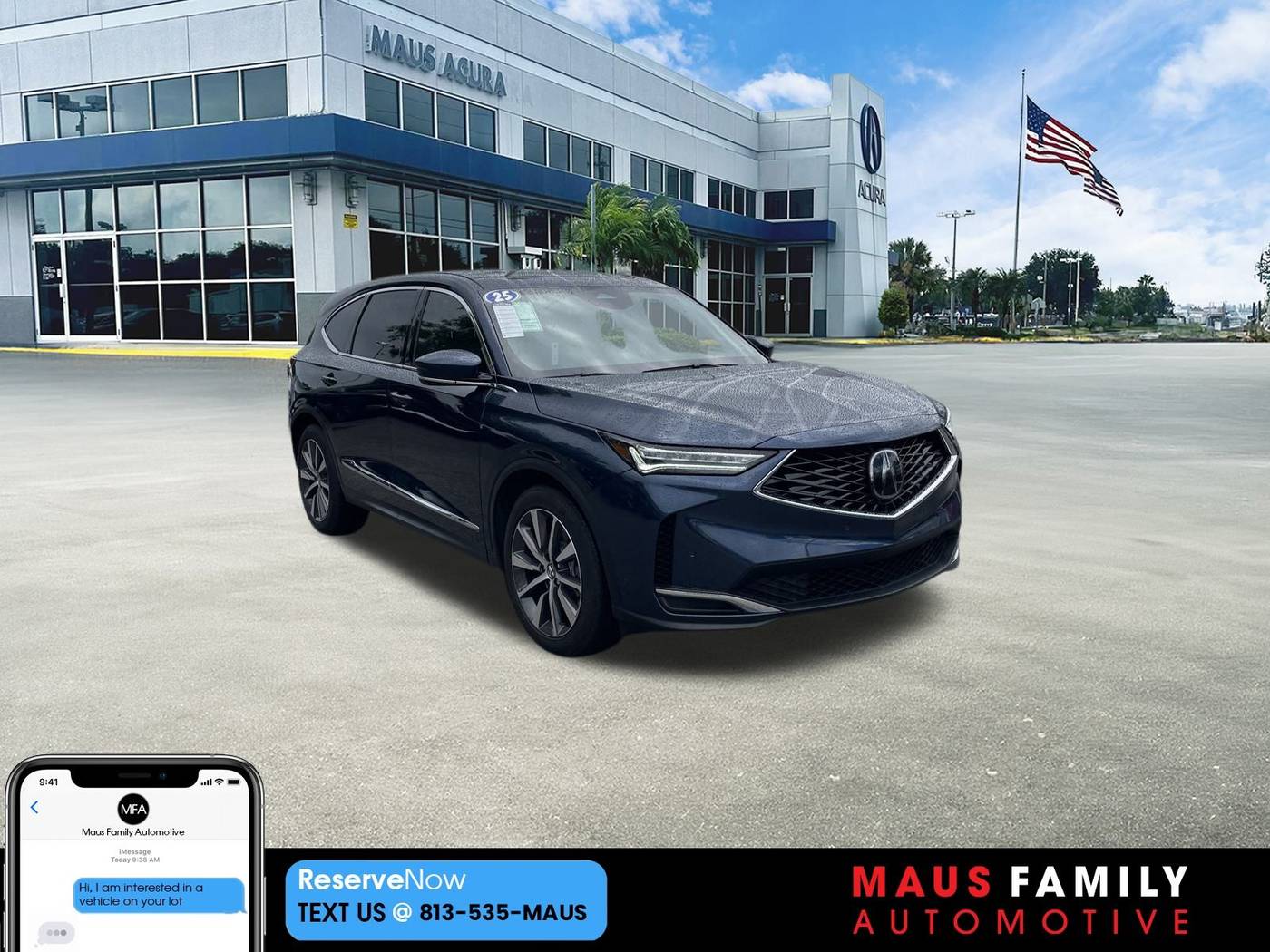 2025 Acura MDX Technology Package — SUV — 5,798 mi — Tampa, FL