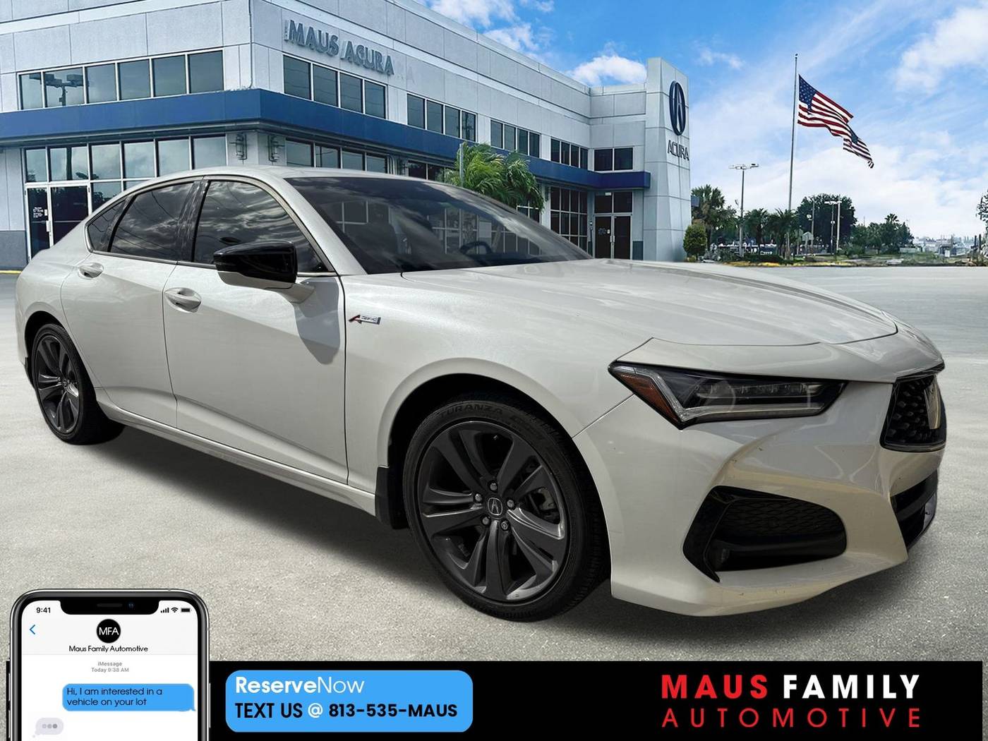 2023 Acura TLX A-Spec Package — Sedan — 30,774 mi — Tampa, FL