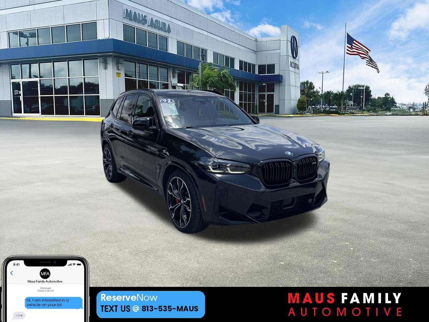 2022 BMW X3 M Standard — SUV — 50,912 mi — Tampa, FL