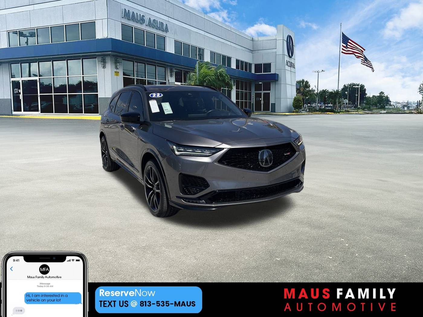2022 Acura MDX Type S Advance Package — SUV — 46,858 mi — Tampa, FL