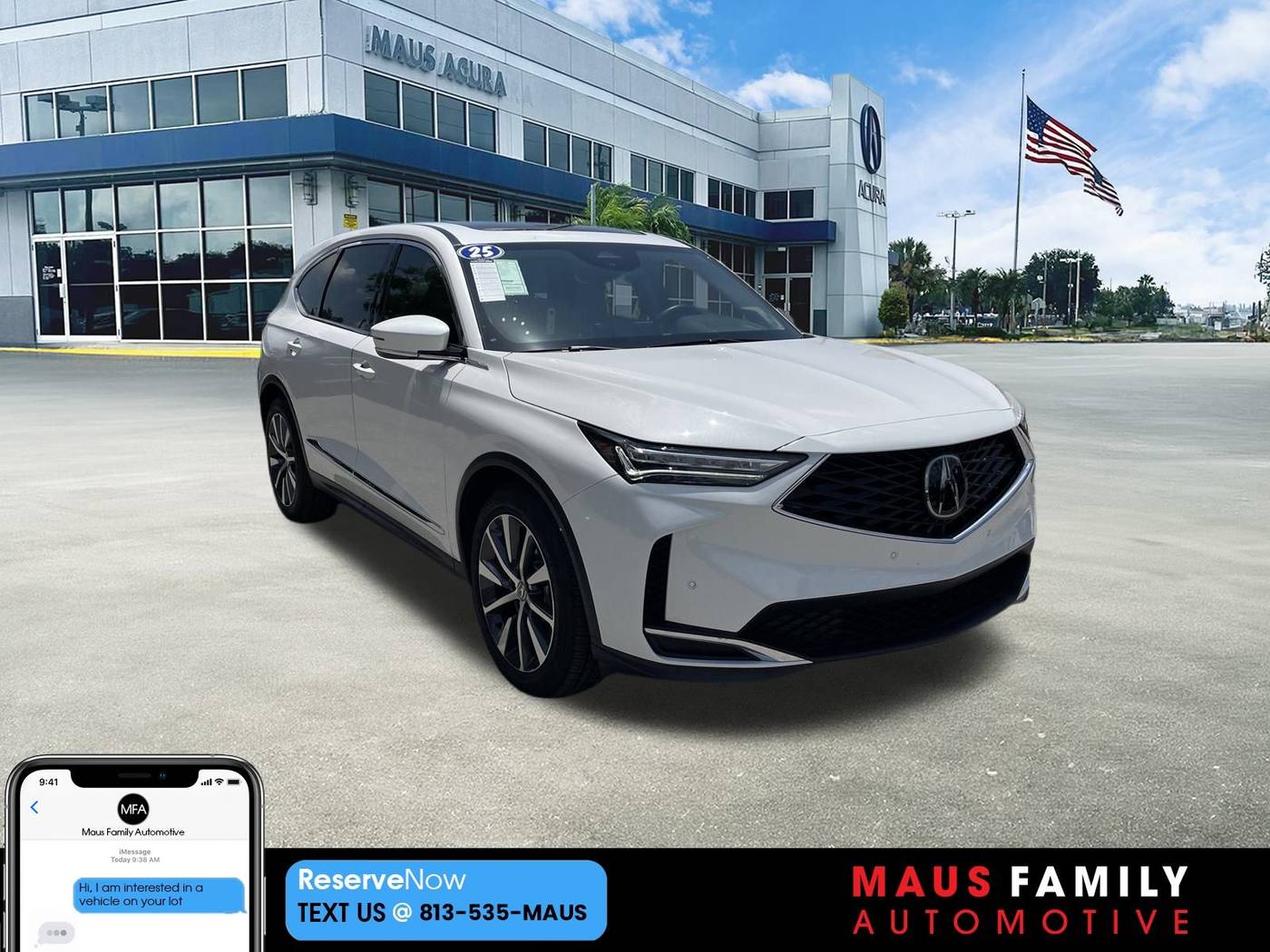 2025 Acura MDX Technology Package — SUV — 6,746 mi — Tampa, FL