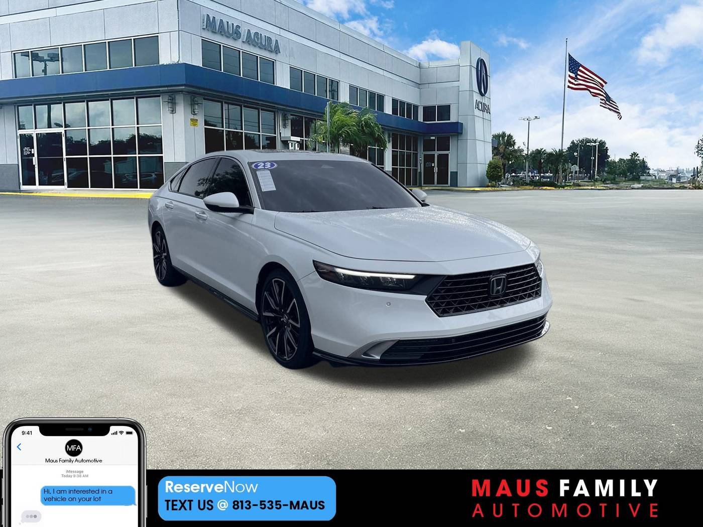 2023 Honda Accord Hybrid Touring — Sedan — 32,277 mi — Tampa, FL