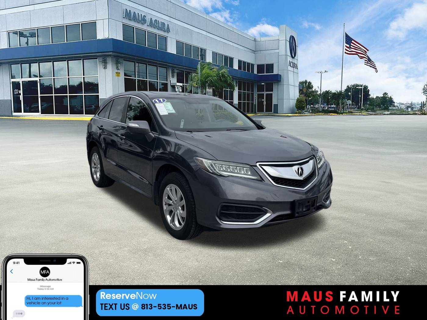 2017 Acura RDX Technology Package — SUV — 89,584 mi — Tampa, FL