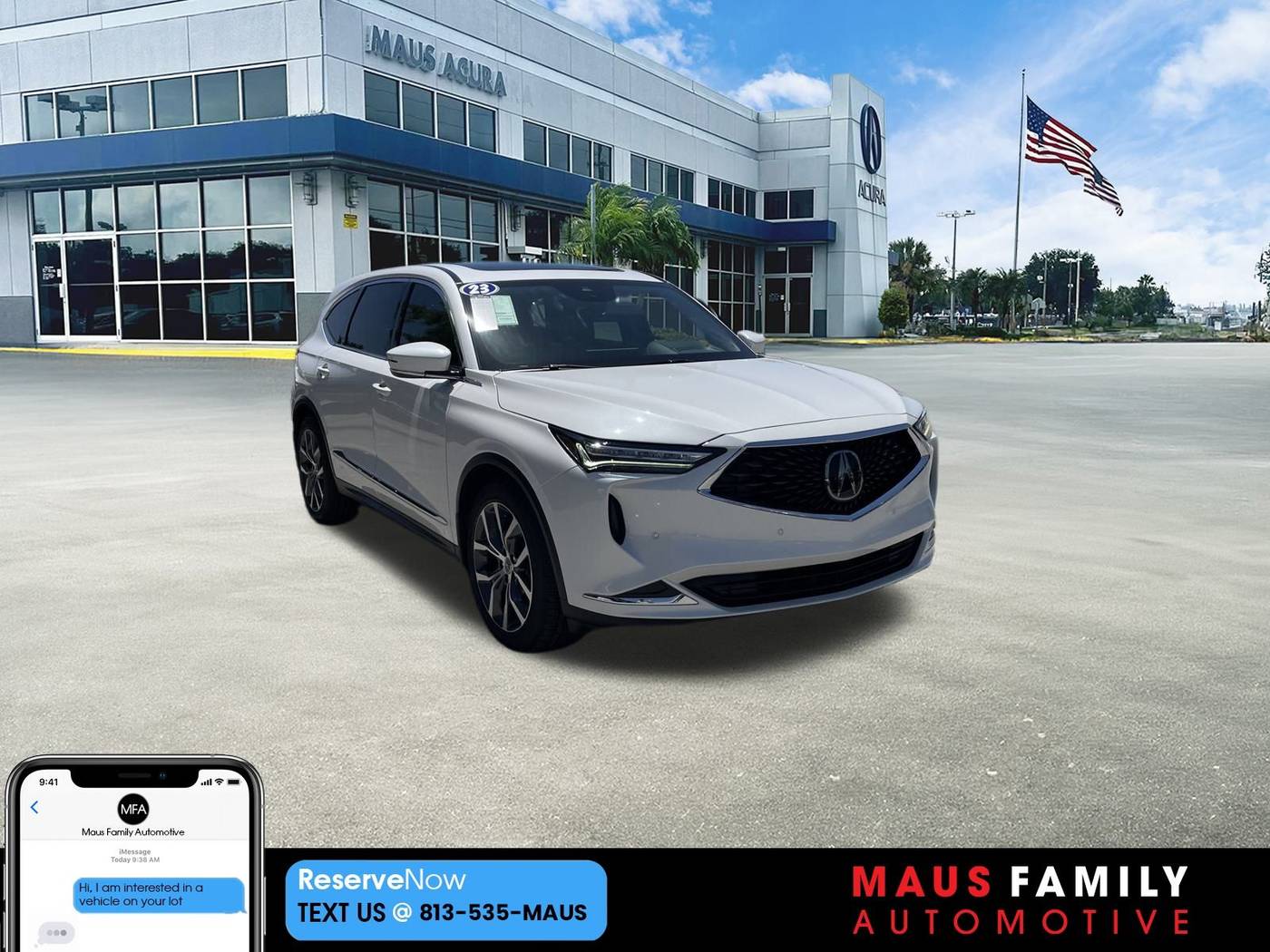 2023 Acura MDX Technology Package — SUV — 37,705 mi — Tampa, FL