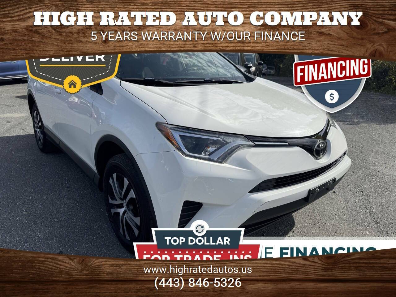 2018 Toyota RAV4 LE — SUV — 174,438 mi — Abingdon, MD