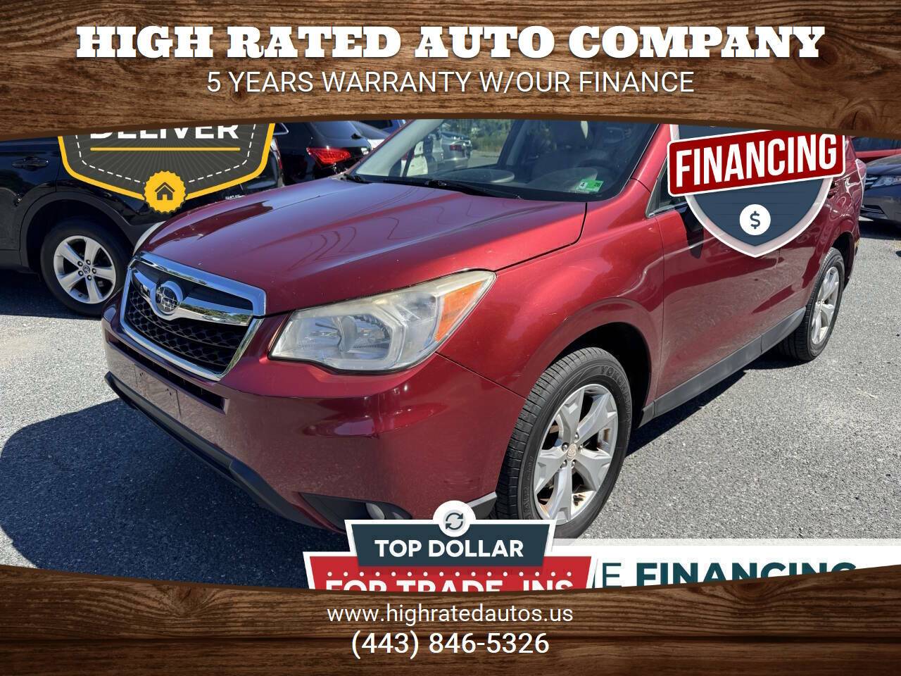 2014 Subaru Forester 2.5i Touring — SUV — 93,351 mi — Abingdon, MD