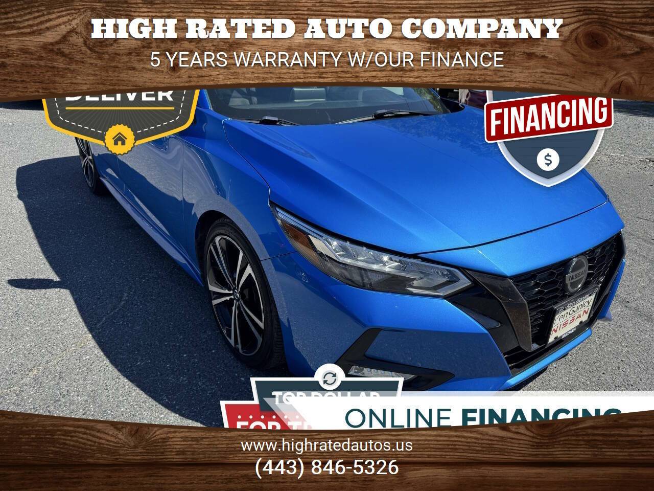 2020 Nissan Sentra SR — Sedan — 135,116 mi — Abingdon, MD