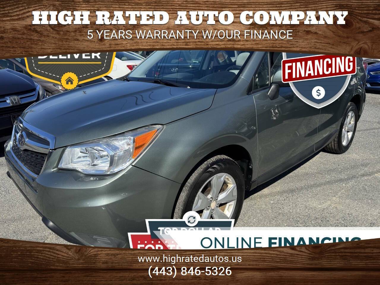 2014 Subaru Forester 2.5i Premium — SUV — 128,311 mi — Abingdon, MD
