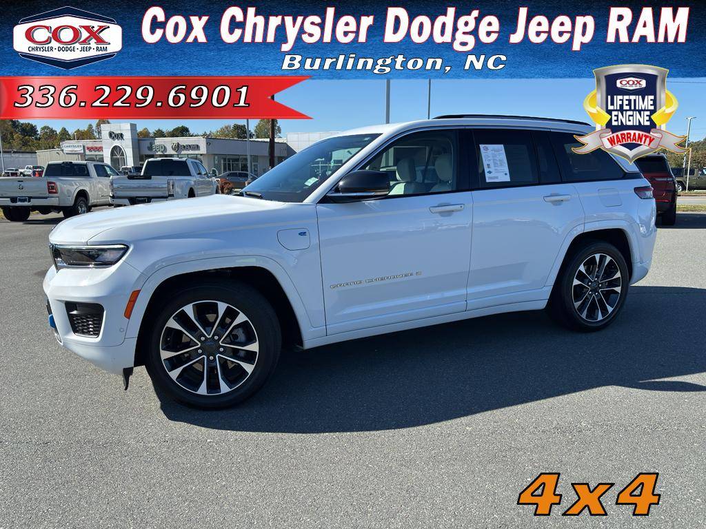 2022 Jeep Grand Cherokee Overland 4xe — SUV — 34,585 mi — Burlington, NC