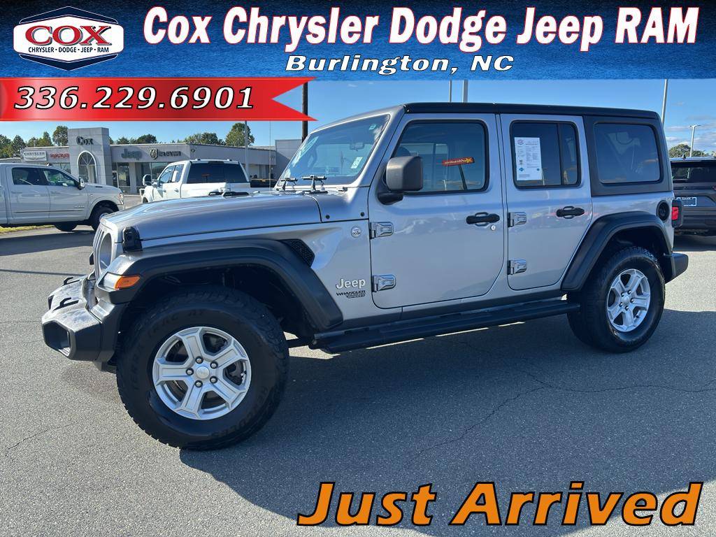 2020 Jeep Wrangler Sport S — SUV — 32,876 mi — Burlington, NC