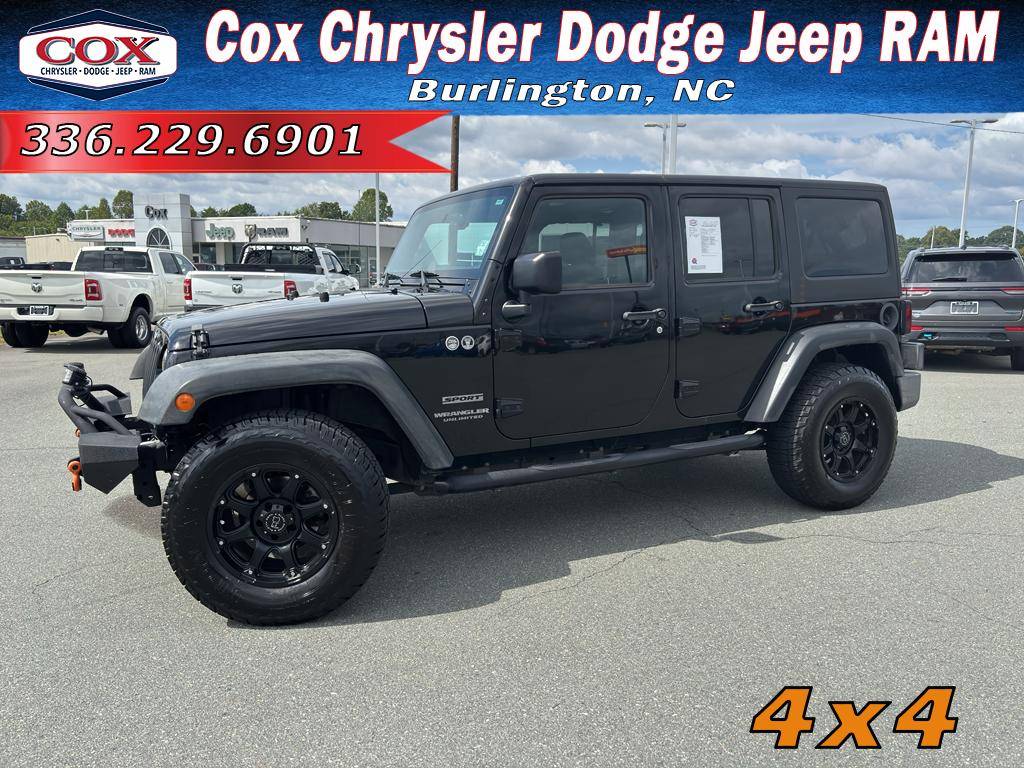 2016 Jeep Wrangler Sport — SUV — 126,267 mi — Burlington, NC
