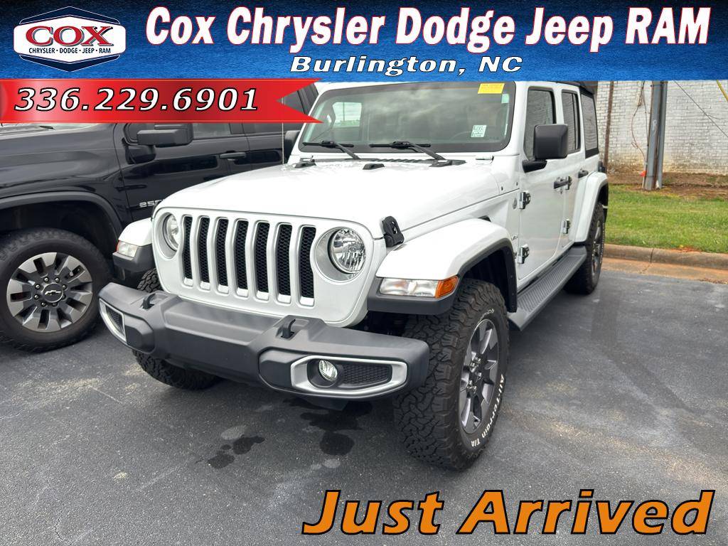 2018 Jeep Wrangler Sahara — SUV — 58,855 mi — Burlington, NC