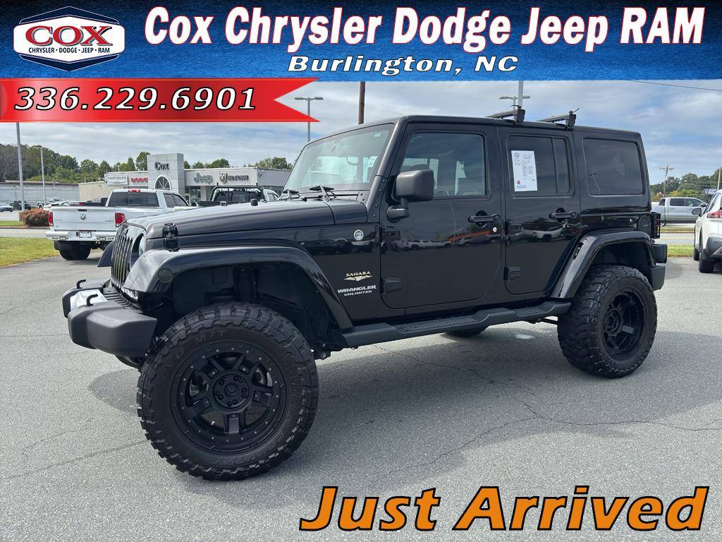 2015 Jeep Wrangler Sahara — SUV — 81,190 mi — Burlington, NC