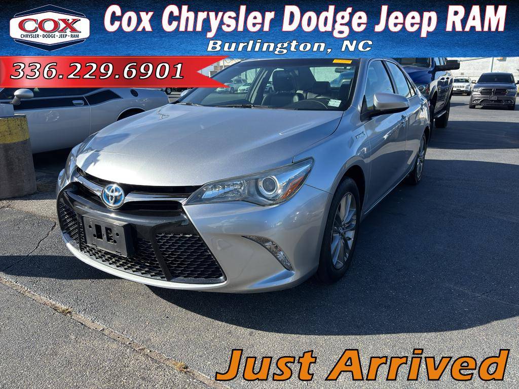 2016 Toyota Camry Hybrid SE — Sedan — 74,754 mi — Burlington, NC