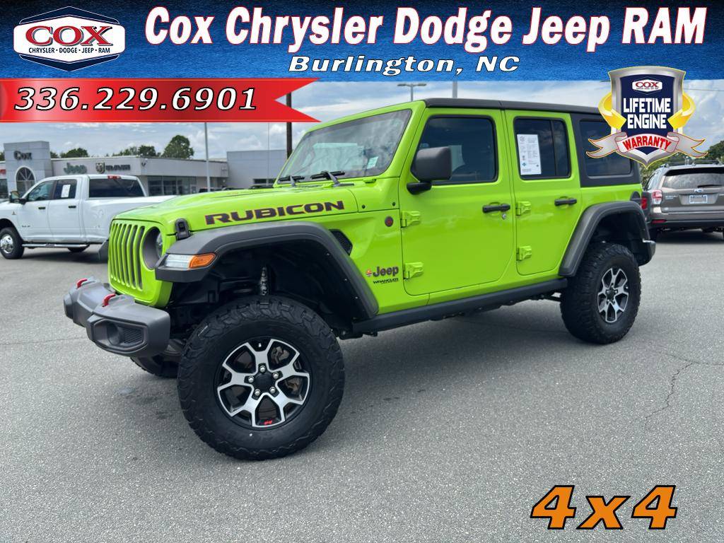 2021 Jeep Wrangler Rubicon — SUV — 34,464 mi — Burlington, NC