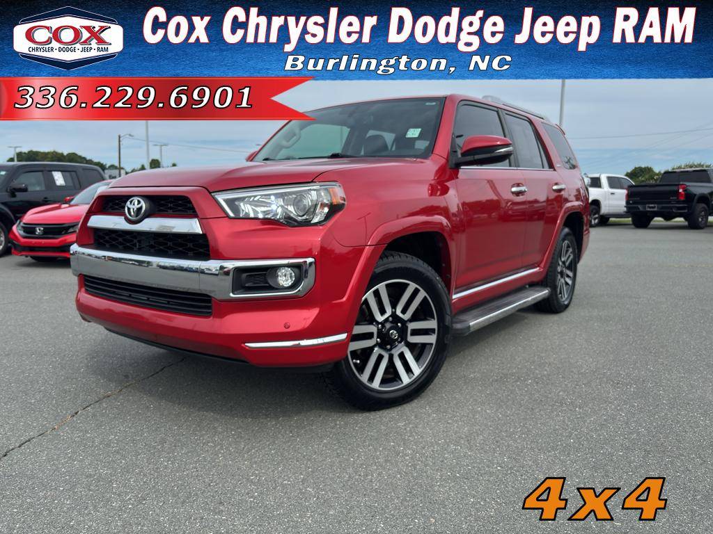 2018 Toyota 4Runner Limited — SUV — 93,014 mi — Burlington, NC