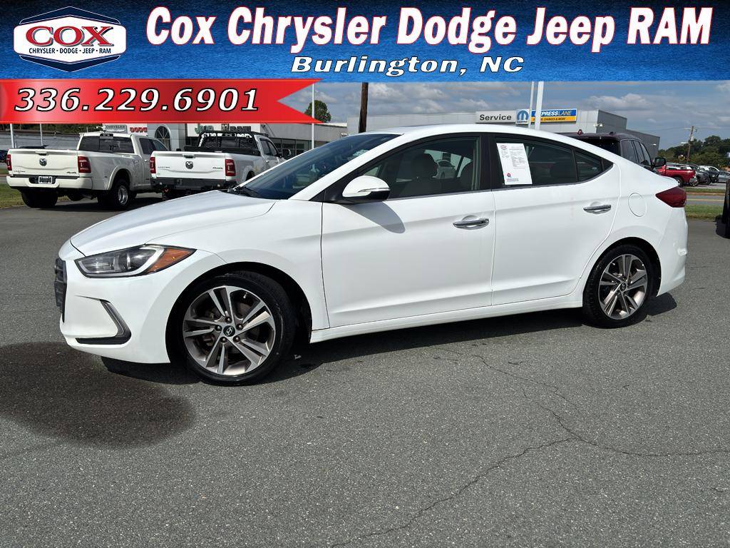 2017 Hyundai Elantra Limited — Sedan — 88,973 mi — Burlington, NC