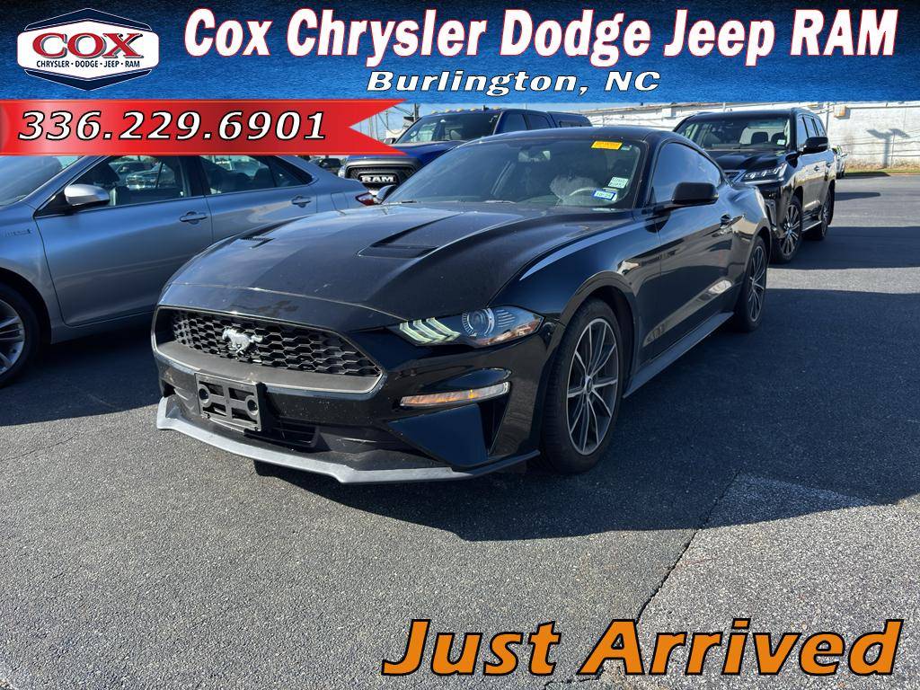 2019 Ford Mustang EcoBoost — Coupe — 45,097 mi — Burlington, NC