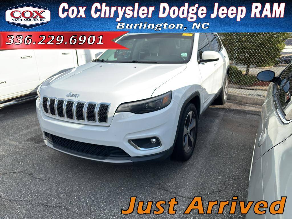 2019 Jeep Cherokee Limited — SUV — 91,872 mi — Burlington, NC