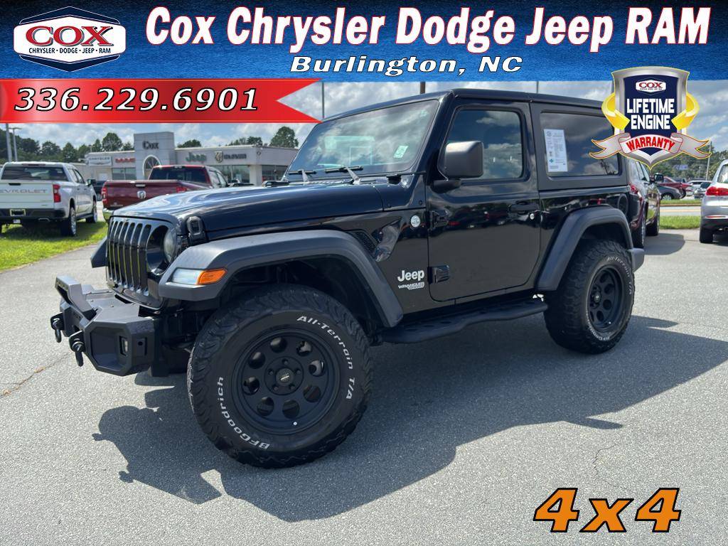 2020 Jeep Wrangler Sport S — SUV — 53,776 mi — Burlington, NC