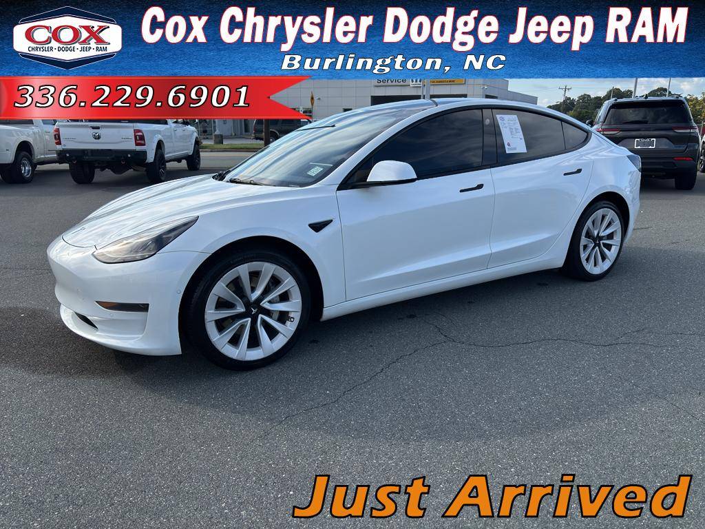 2022 Tesla Model 3 Standard Range Plus — Sedan — 76,130 mi — Burlington, NC