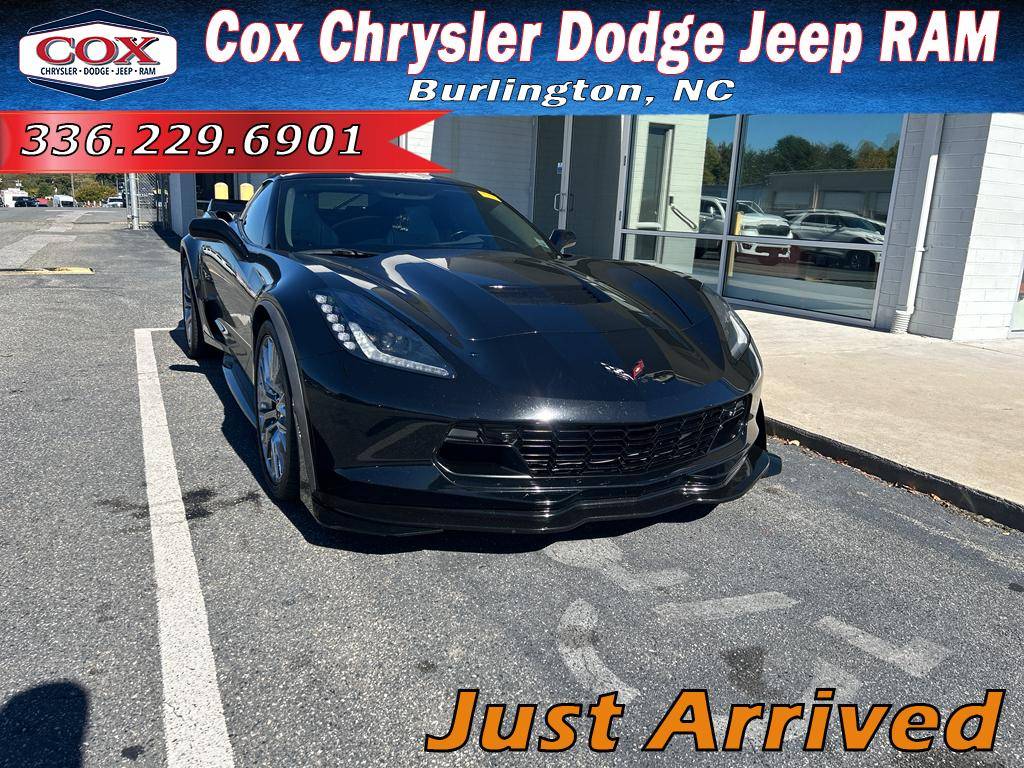 2017 Chevrolet Corvette Grand Sport 3LT — Coupe — 55,879 mi — Burlington, NC
