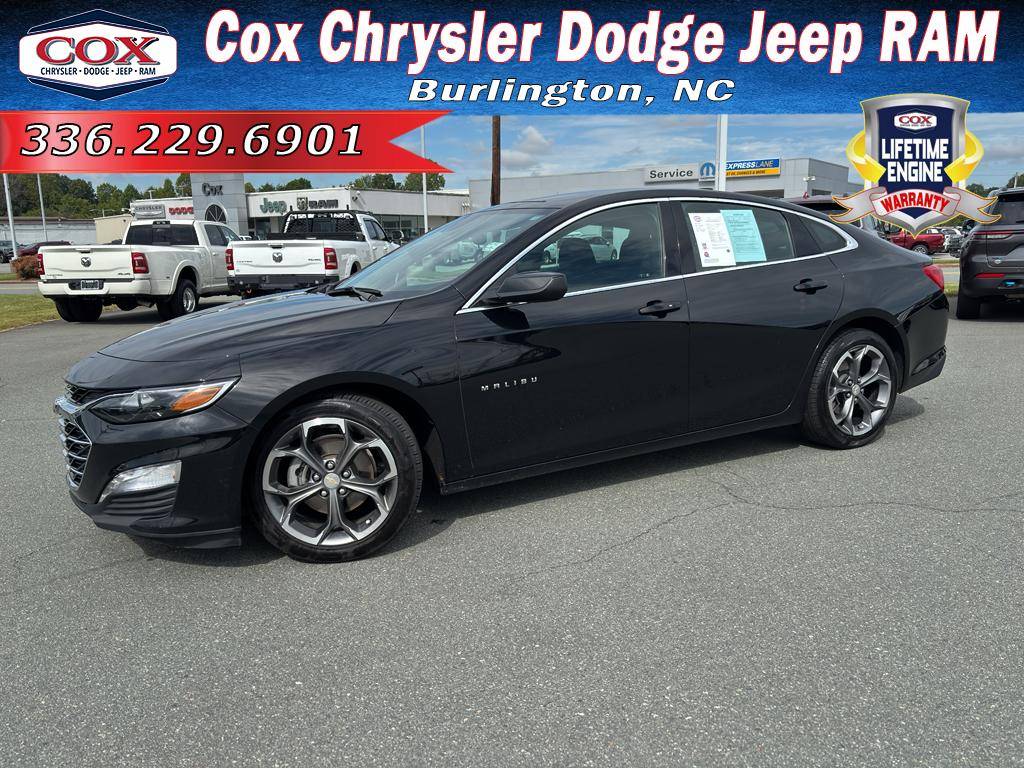 2024 Chevrolet Malibu LT — Sedan — 58,747 mi — Burlington, NC