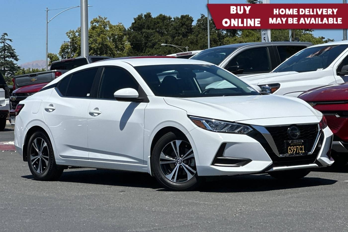 2021 Nissan Sentra SV — Sedan — 42,545 mi — San Jose, CA