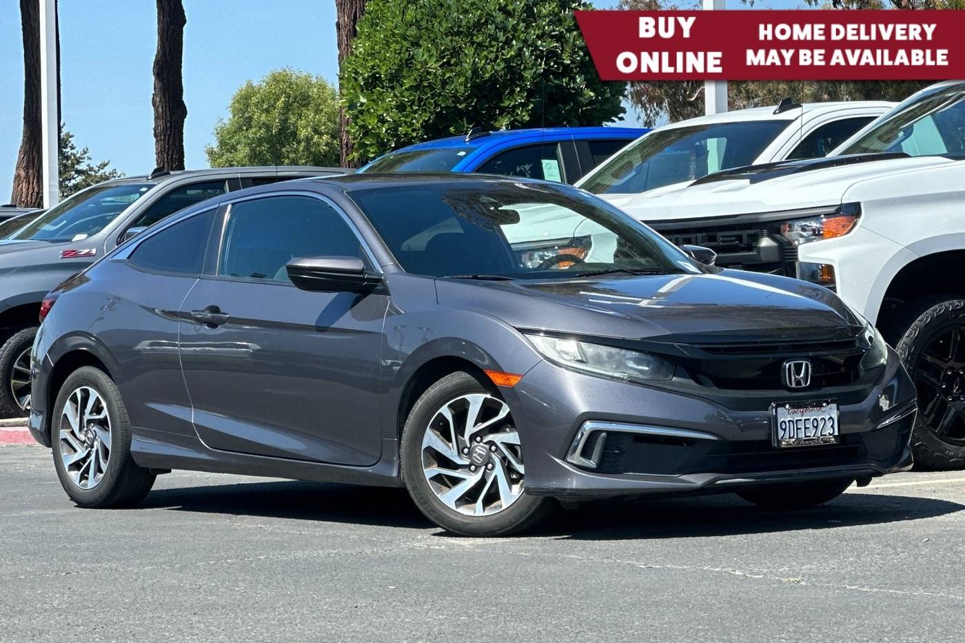 2019 Honda Civic LX — Coupe — 71,606 mi — San Jose, CA
