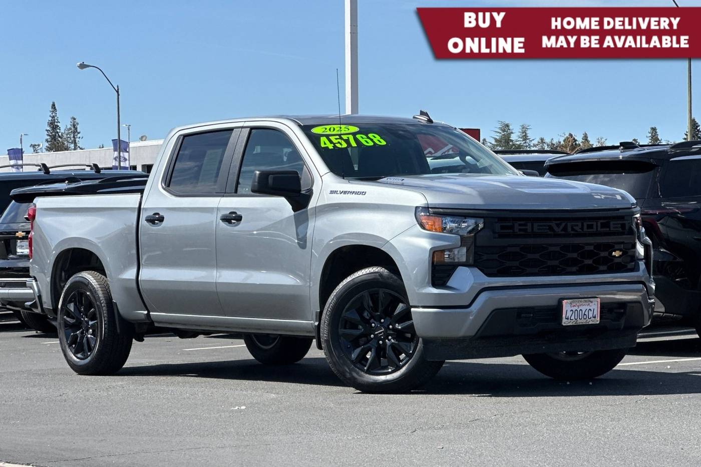 2025 Chevrolet Silverado 1500 Custom — Pickup Truck — 4,095 mi — San Jose, CA