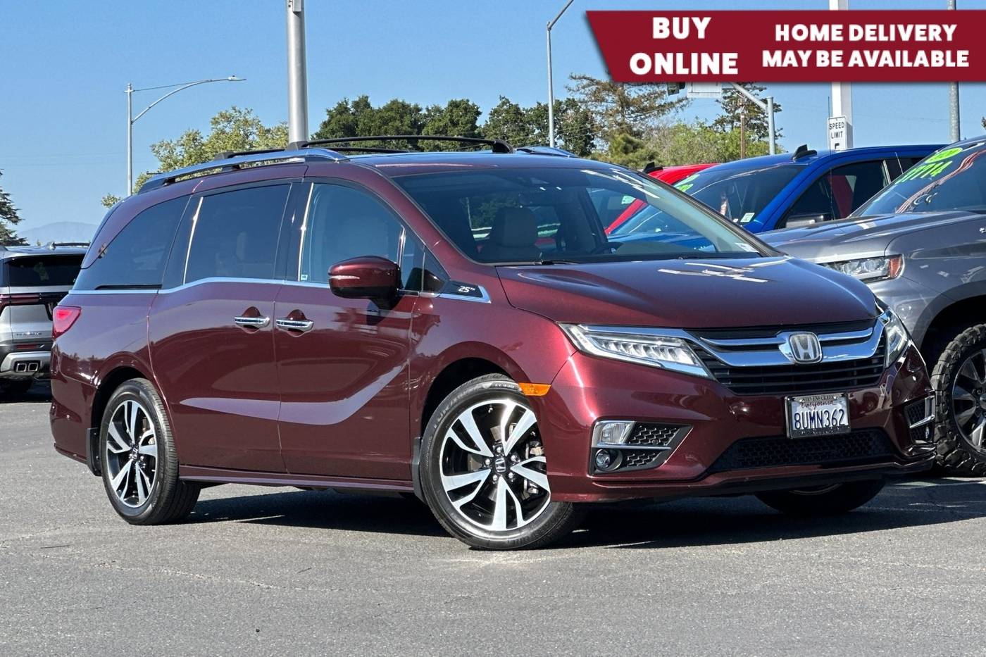 2020 Honda Odyssey Elite — Minivan — 62,617 mi — San Jose, CA