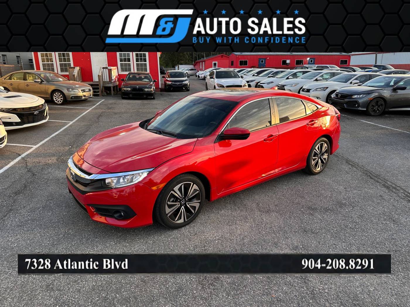 2018 Honda Civic EX-L — Sedan — 45,590 mi — Jacksonville, FL