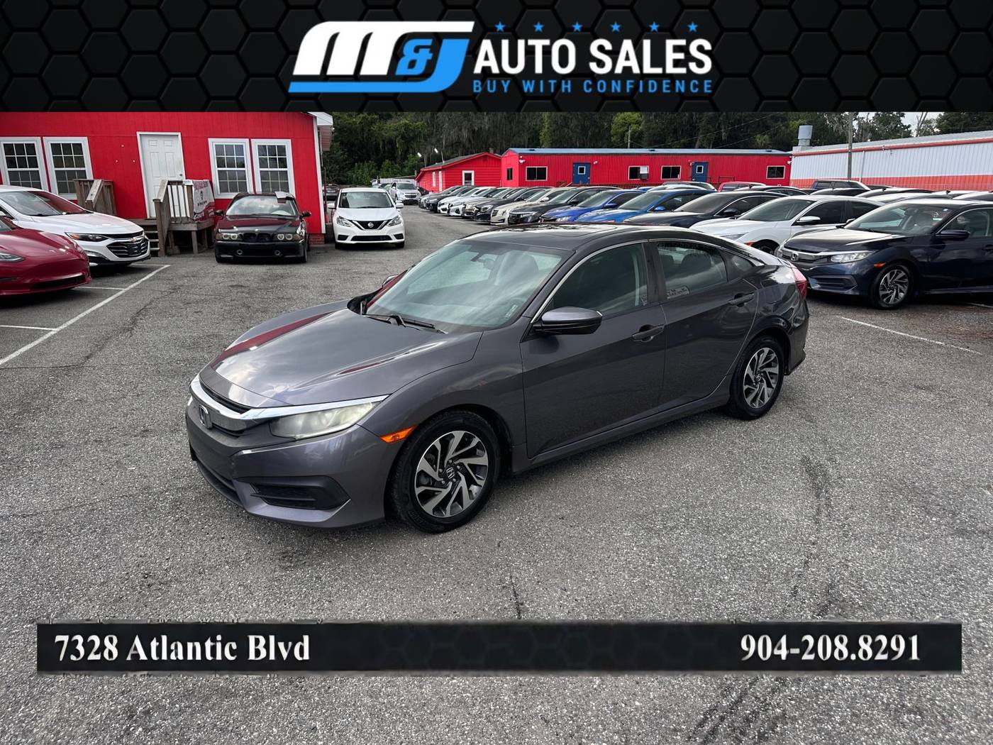 2016 Honda Civic EX — Sedan — 121,705 mi — Jacksonville, FL