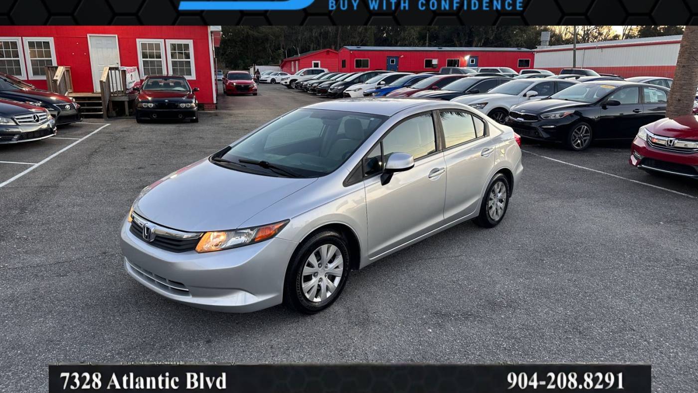 2012 Honda Civic LX — Sedan — 128,183 mi — Jacksonville, FL