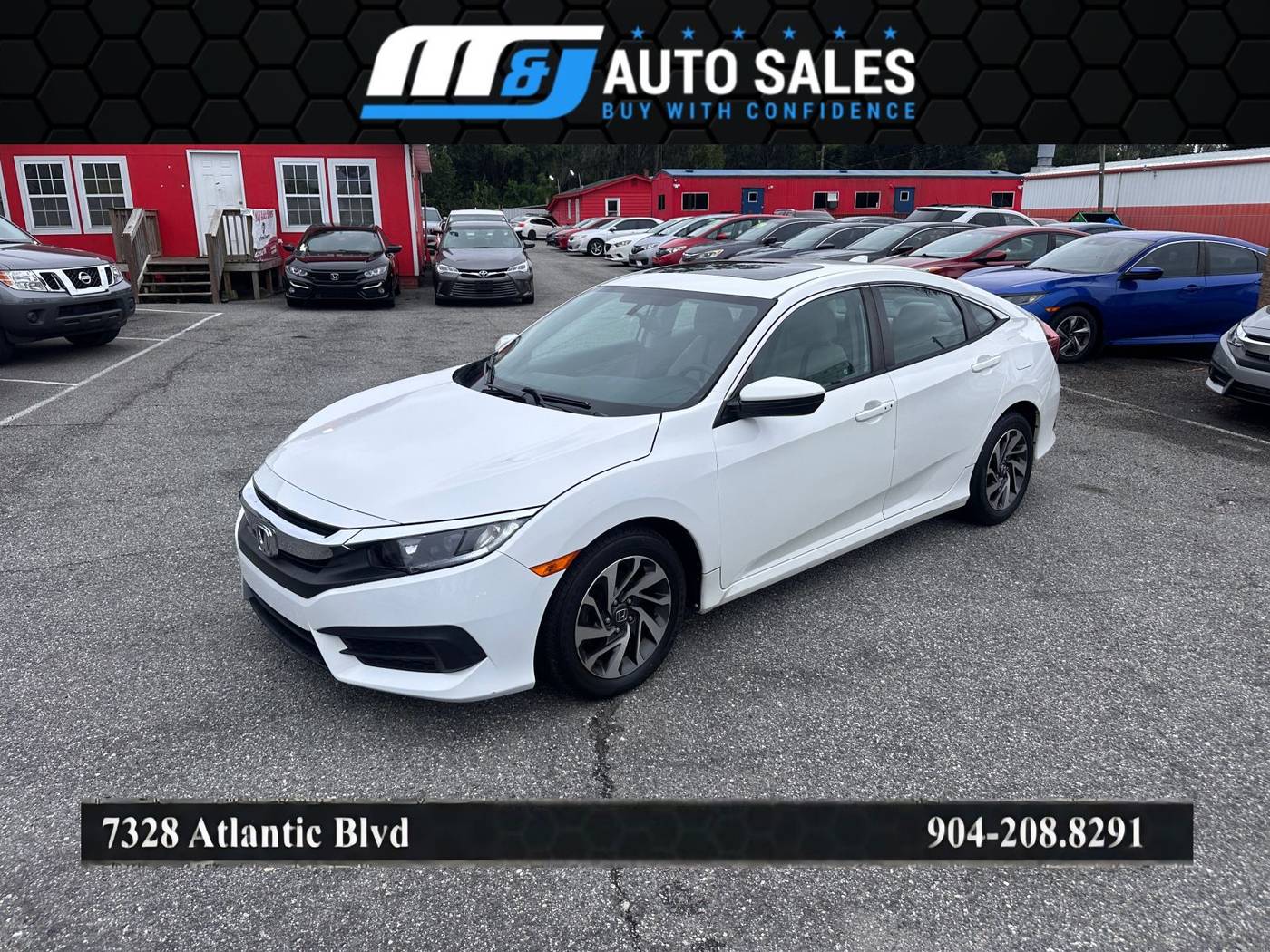 2017 Honda Civic EX — Sedan — 108,464 mi — Jacksonville, FL