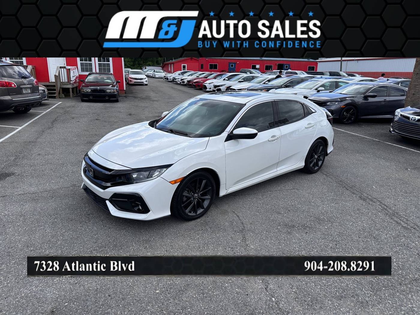 2020 Honda Civic EX — Hatchback — 92,198 mi — Jacksonville, FL