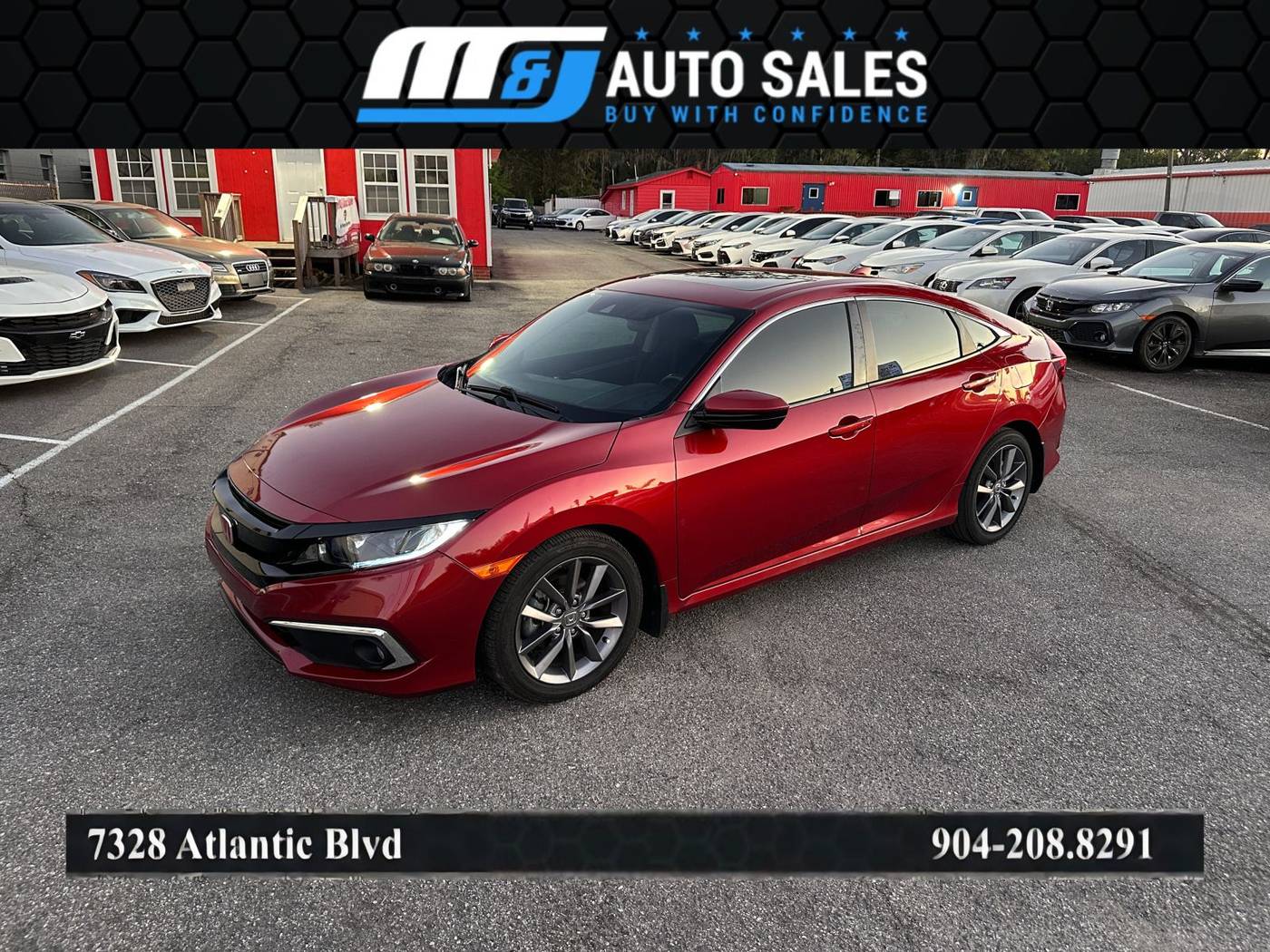 2019 Honda Civic EX — Sedan — 57,792 mi — Jacksonville, FL