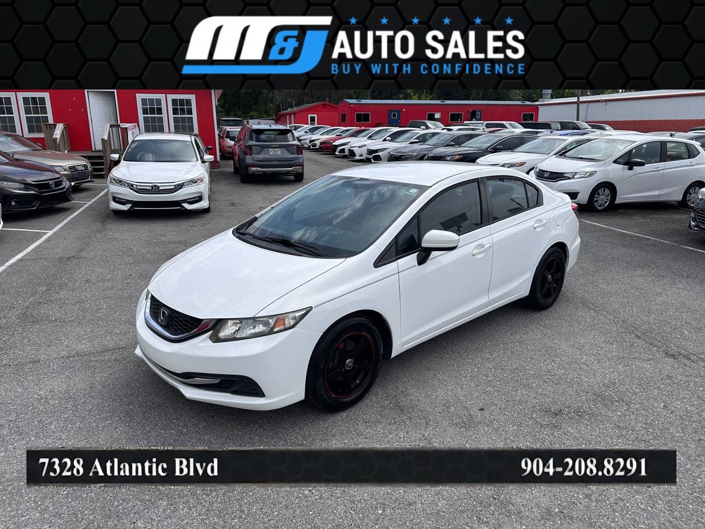 2015 Honda Civic LX — Sedan — 84,515 mi — Jacksonville, FL