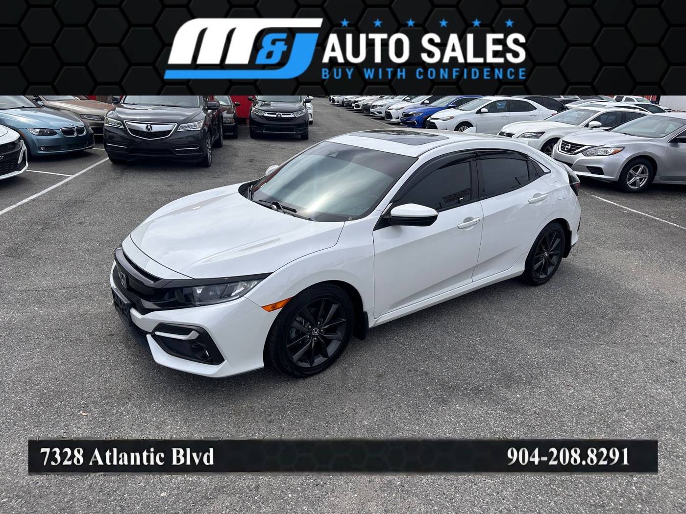 2020 Honda Civic EX-L — Hatchback — 45,701 mi — Jacksonville, FL