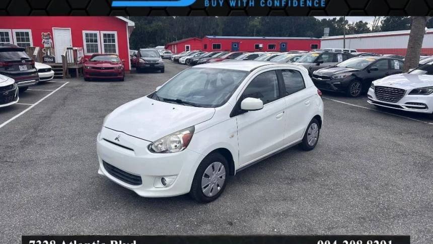 2015 Mitsubishi Mirage DE — Hatchback — 85,875 mi — Jacksonville, FL