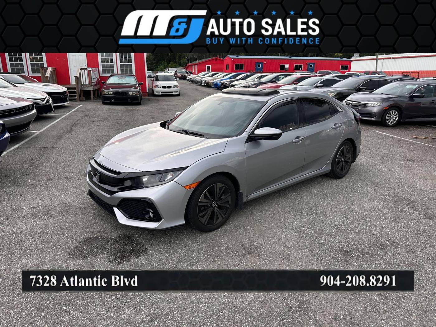 2017 Honda Civic EX — Hatchback — 82,669 mi — Jacksonville, FL