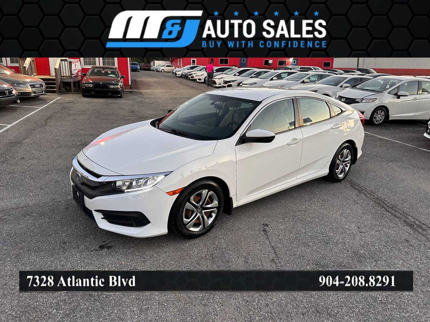 2017 Honda Civic LX — Sedan — 126,738 mi — Jacksonville, FL